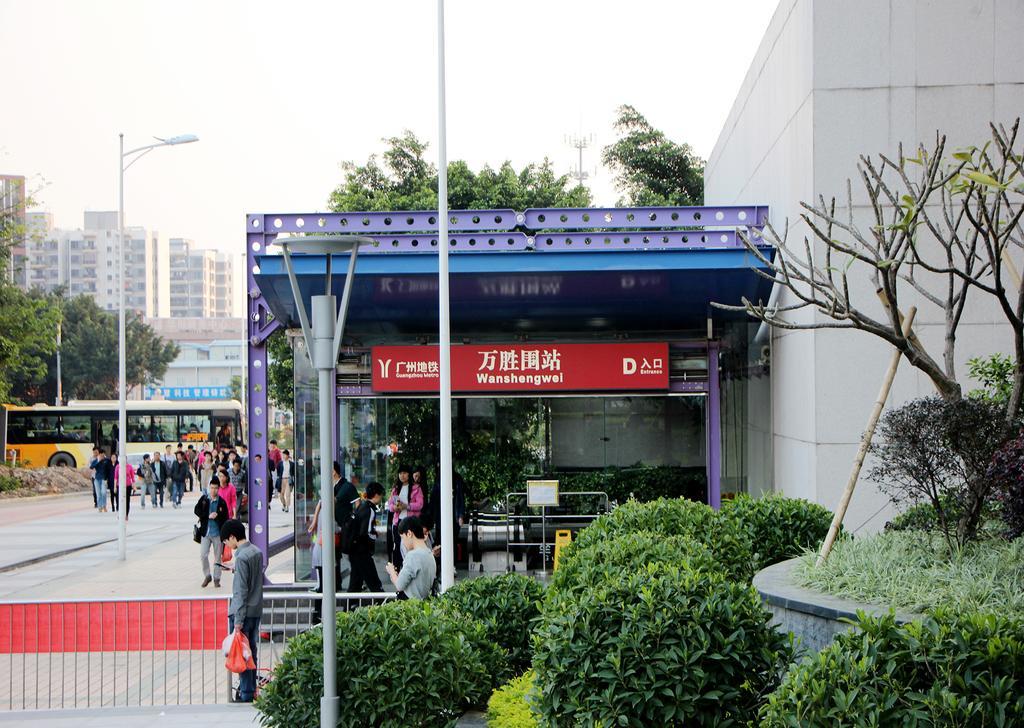 Iway Apartment Pazhou Exhibition Center Guangzhou Exterior photo