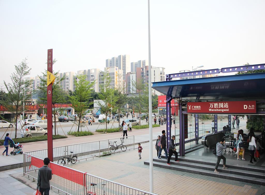 Iway Apartment Pazhou Exhibition Center Guangzhou Exterior photo